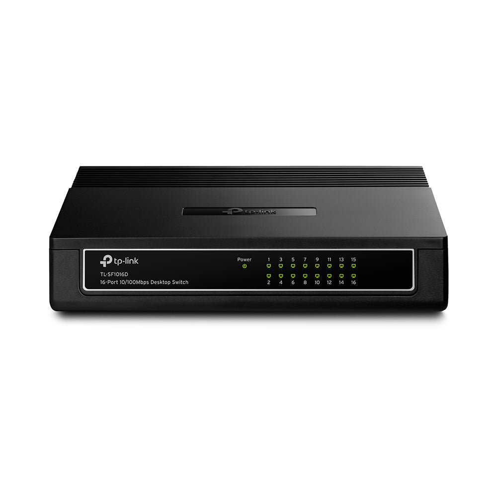  www.electricalstuff.se ElectricalStuff.se   TP-Link TL-SF1016D nätverksswitchar Fast Ethernet (10/100) Svart TP-Link TL-SF10