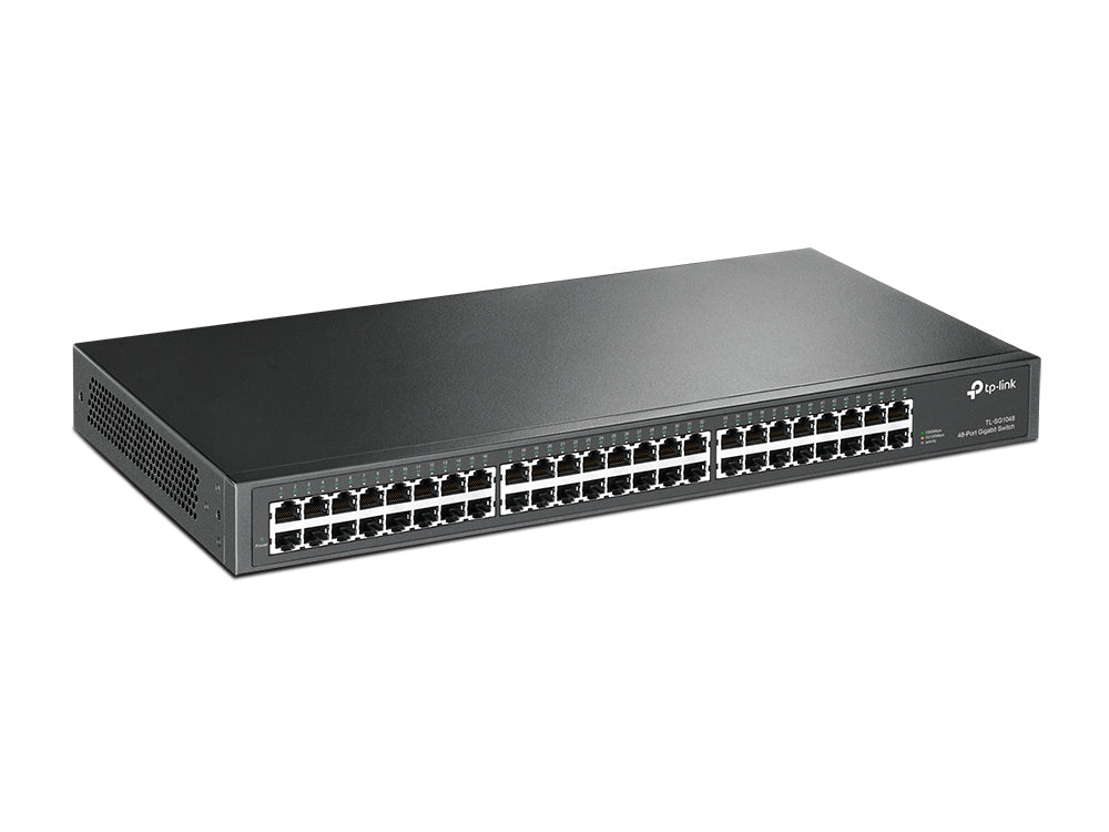  Svart TP-Link TL-SG1048 5704174521600 Nätverksswitchar   TL-SG1048 www.electricalstuff.se ElectricalStuff.se   TP-Link TL-SG