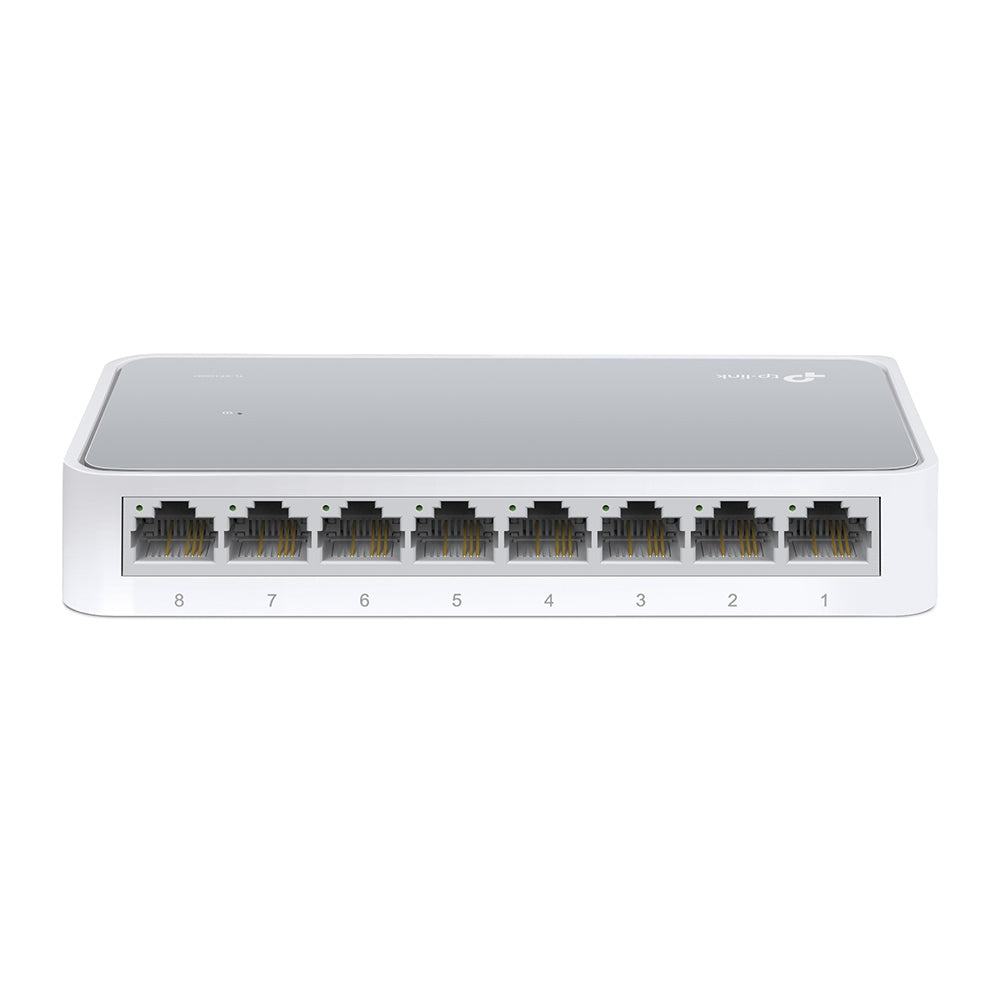  www.electricalstuff.se ElectricalStuff.se   TP-Link TL-SF1008D nätverksswitchar Ohanterad Fast Ethernet (10/100) Vit TP-Link