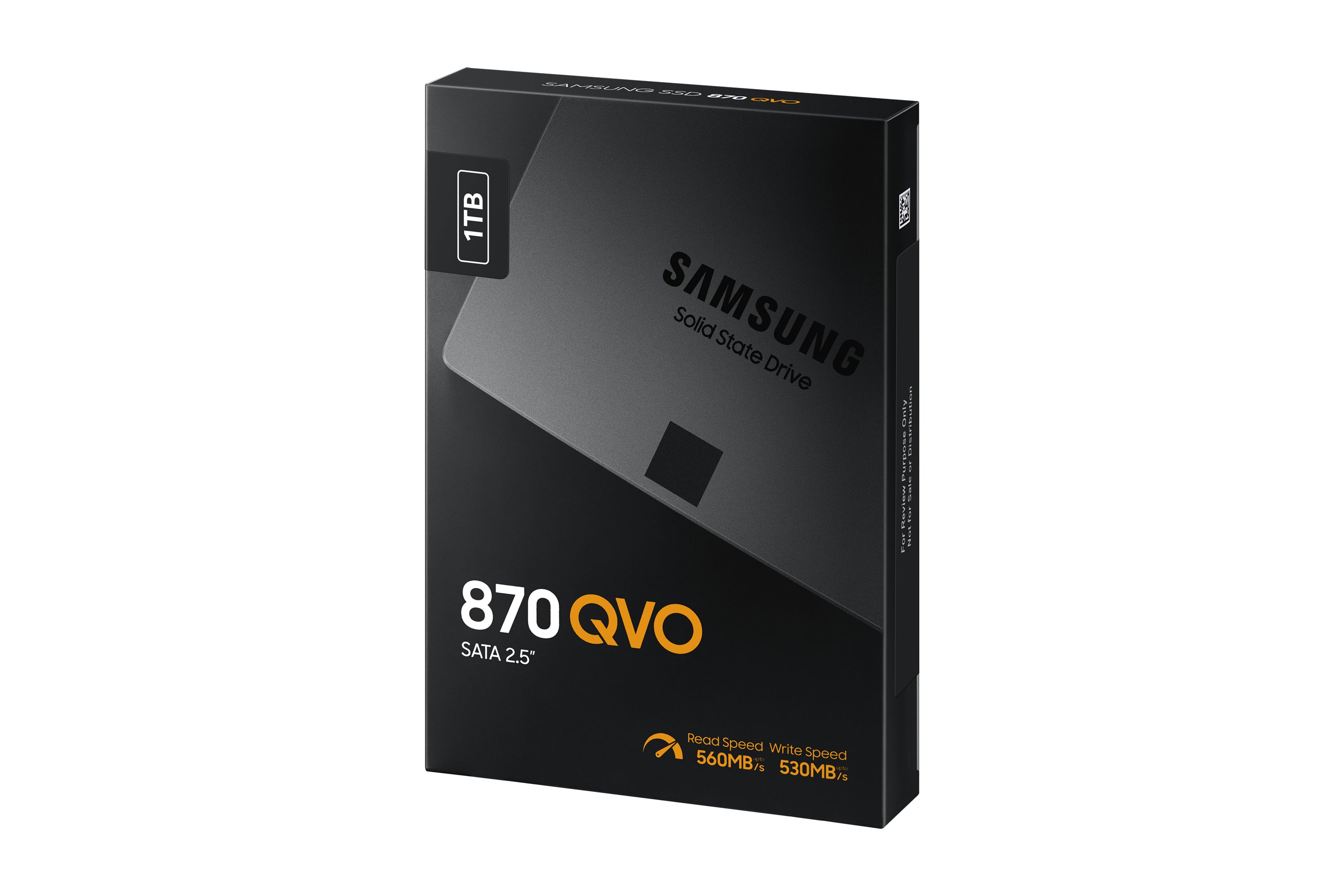  0396038 SSD-Hårddisk   MZ-77Q1T0 www.electricalstuff.se ElectricalStuff.se   Samsung MZ-77Q1T0 1 TB 2.5" Serial ATA III QLC 