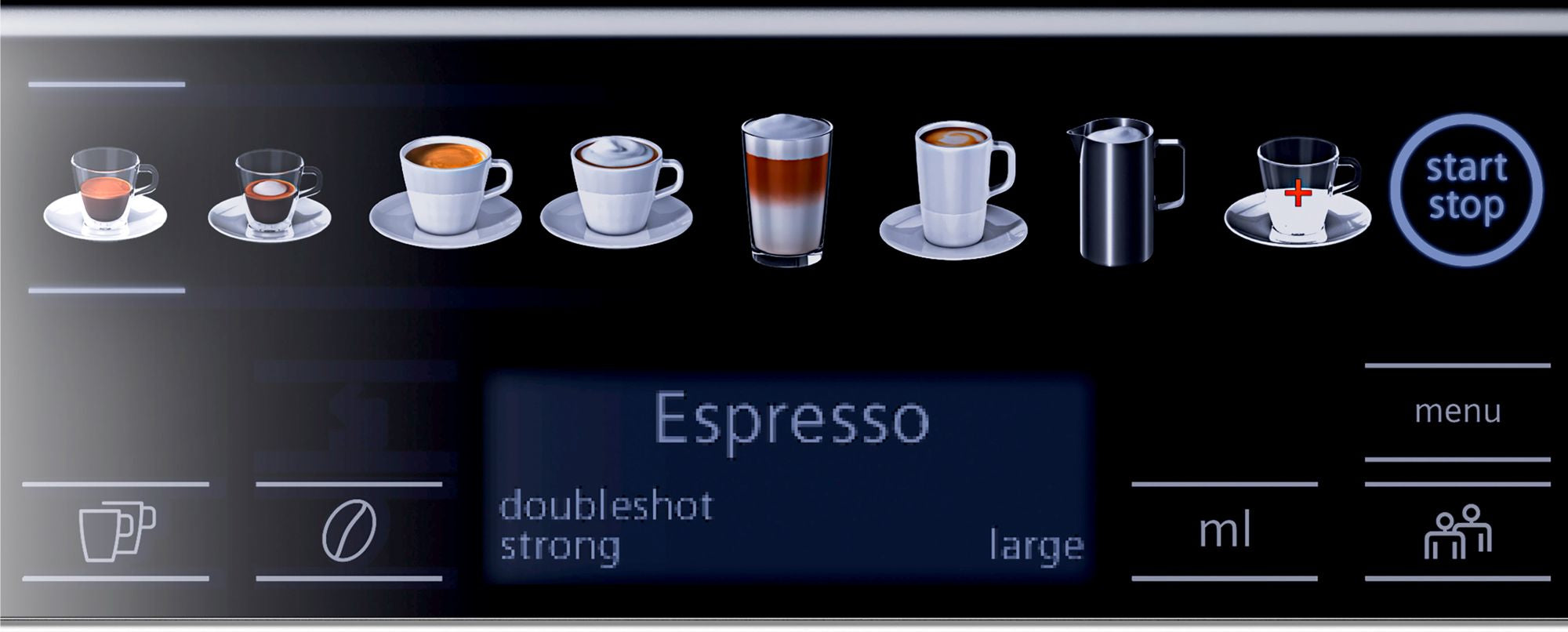     Siemens EQ.6 plus s100 Helautomatisk Espressomaskin 1,7 l Siemens TE651319RW 4242003862087 Kaffemaskiner EQ.6 plus  s100 