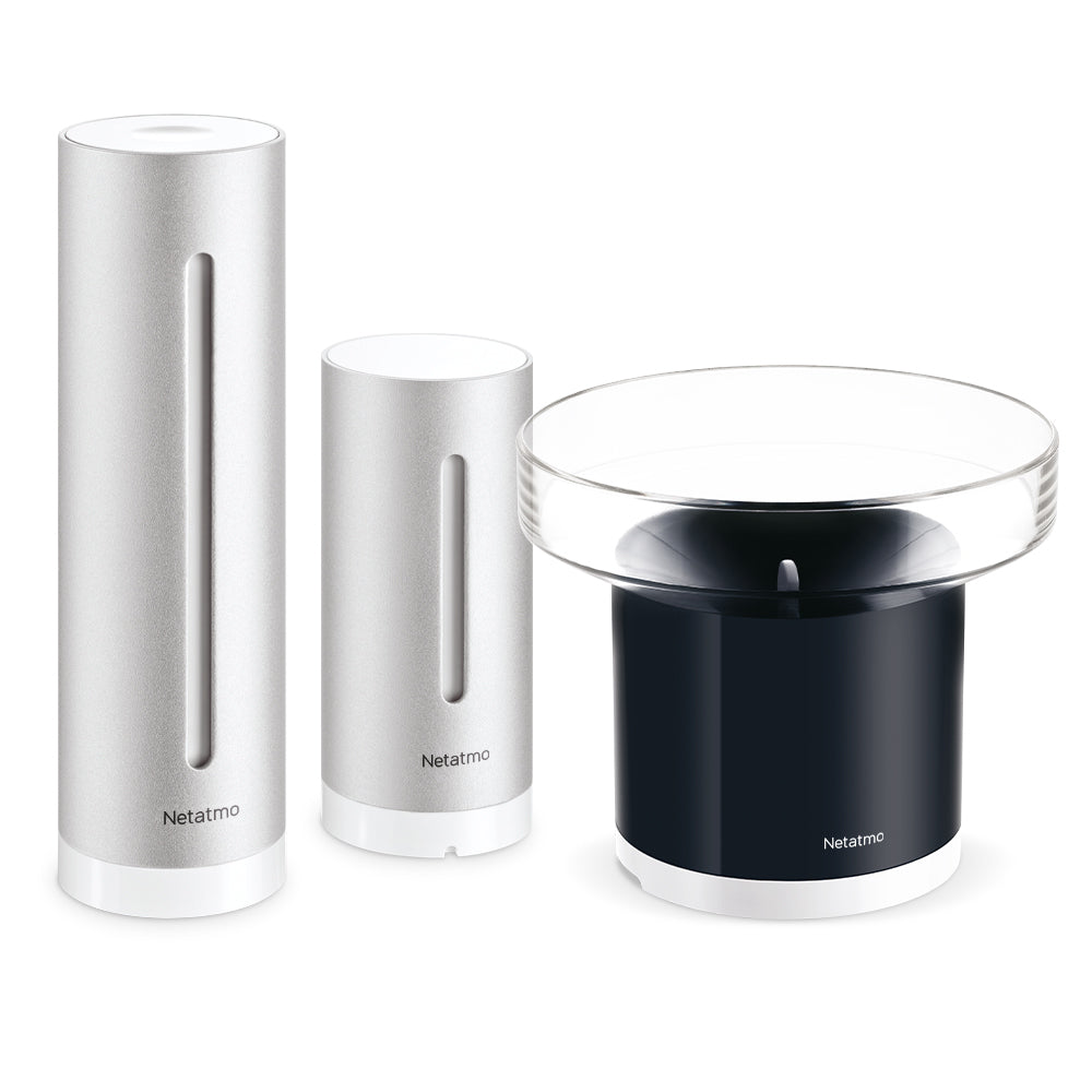  www.electricalstuff.se ElectricalStuff.se   Netatmo NBU-NWS-NRG-EU digital väderstation Silver Batteri Wi-Fi Netatmo NBU-NWS