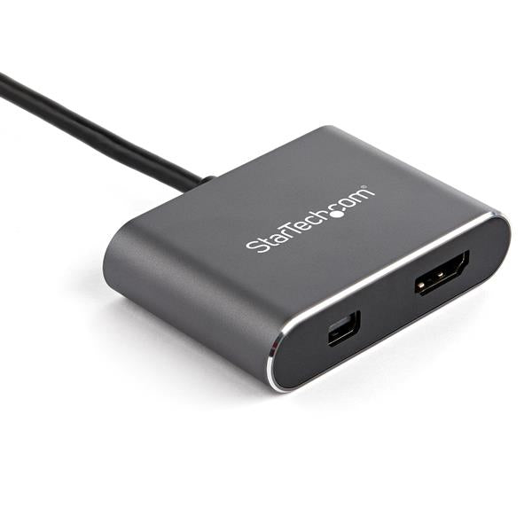  Hz StarTech.com CDP2HDMDP 0065030884365|065030884365 USB-Grafikadaptrar   USB-C Multiportvideoadapter - HDMI eller Mini Disp