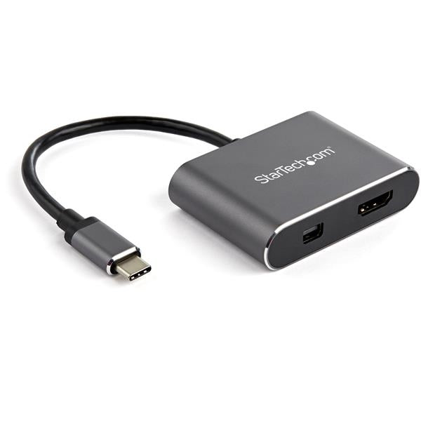  www.electricalstuff.se ElectricalStuff.se   StarTech.com USB-C Multiportvideoadapter - HDMI eller Mini DisplayPort - 4K 60 H
