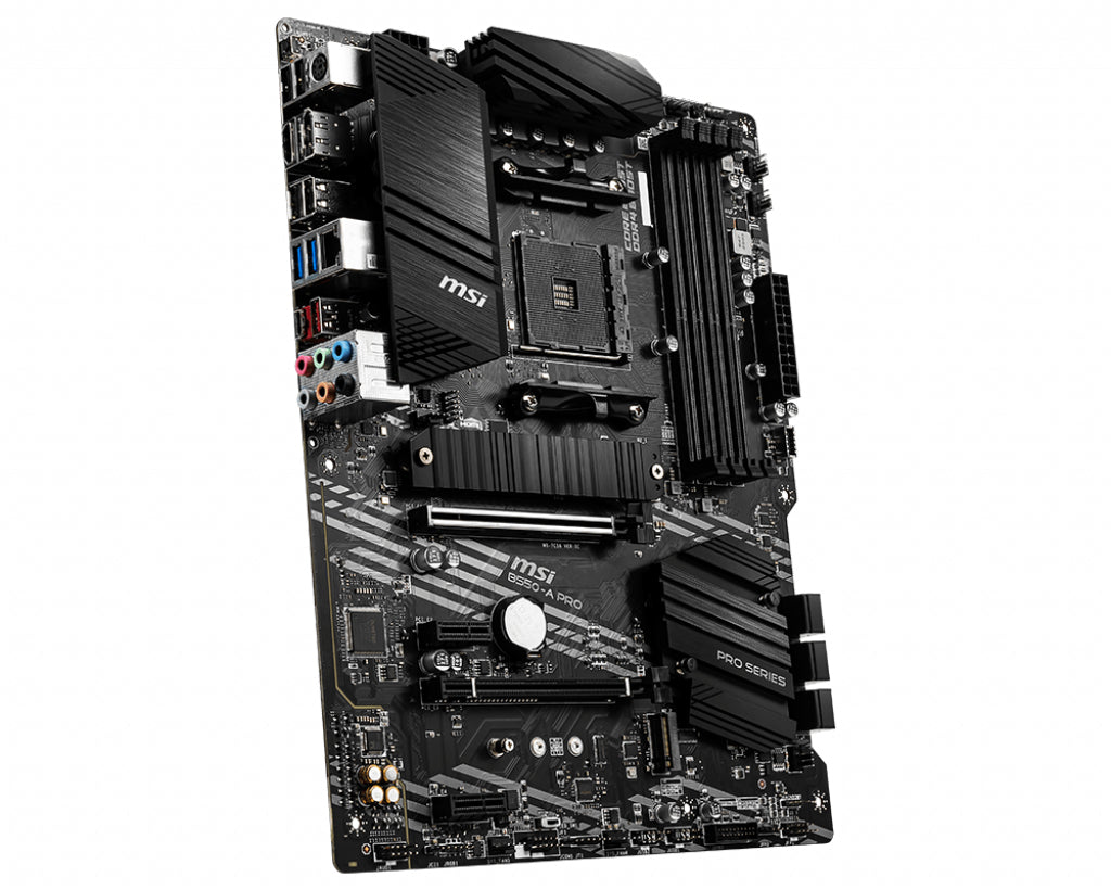  0 Uttag AM4 ATX MSI B550-A PRO 0824142219362|824142219362|4719072733667 Moderkort   B550-A PRO www.electricalstuff.se Electr