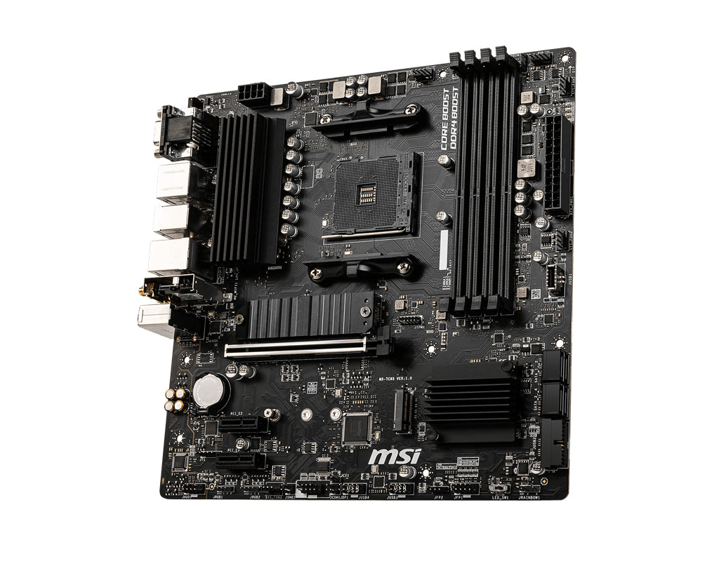  I B550M PRO-VDH WIFI moderkort AMD B550 Uttag AM4 micro ATX MSI B550M PRO-VDH WIFI 0824142219393|824142219393|4719072733698 