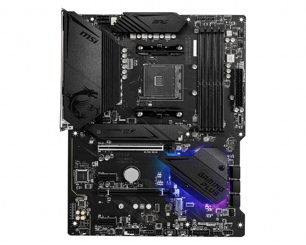  www.electricalstuff.se ElectricalStuff.se   MSI MPG B550 Gaming Plus AMD B550 Uttag AM4 ATX MSI MPG B550 GAMING PLUS 0824142