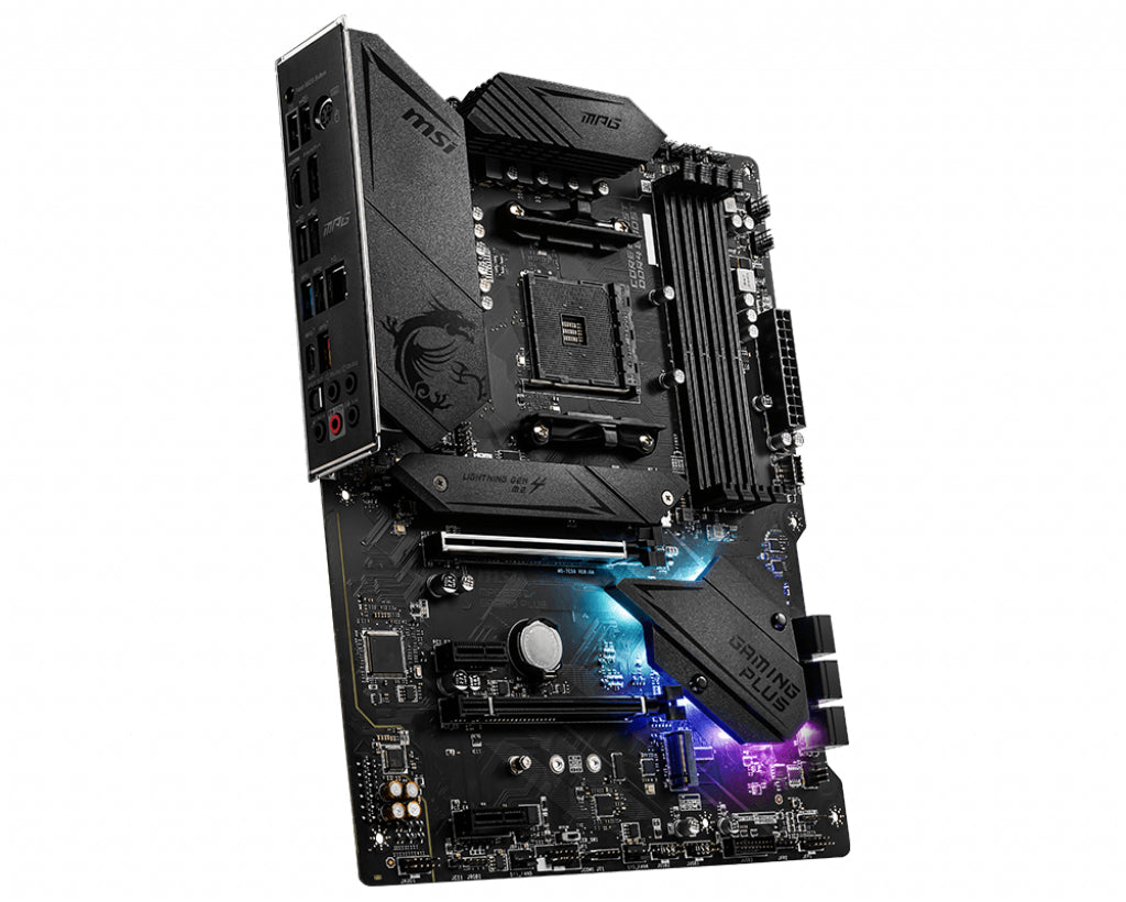   Gaming Plus AMD B550 Uttag AM4 ATX MSI MPG B550 GAMING PLUS 0824142218600|824142218600|4719072731885 Moderkort   MPG B550 G
