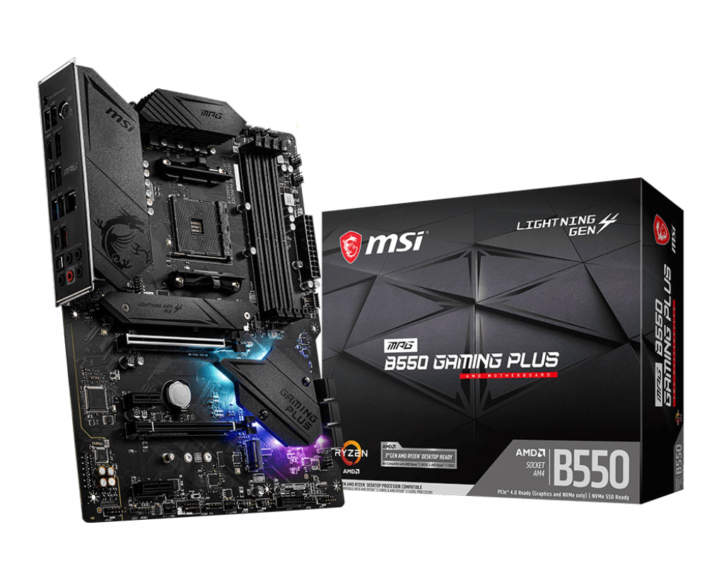  LUS 0824142218600|824142218600|4719072731885 Moderkort   MPG B550 Gaming Plus www.electricalstuff.se ElectricalStuff.se   MS