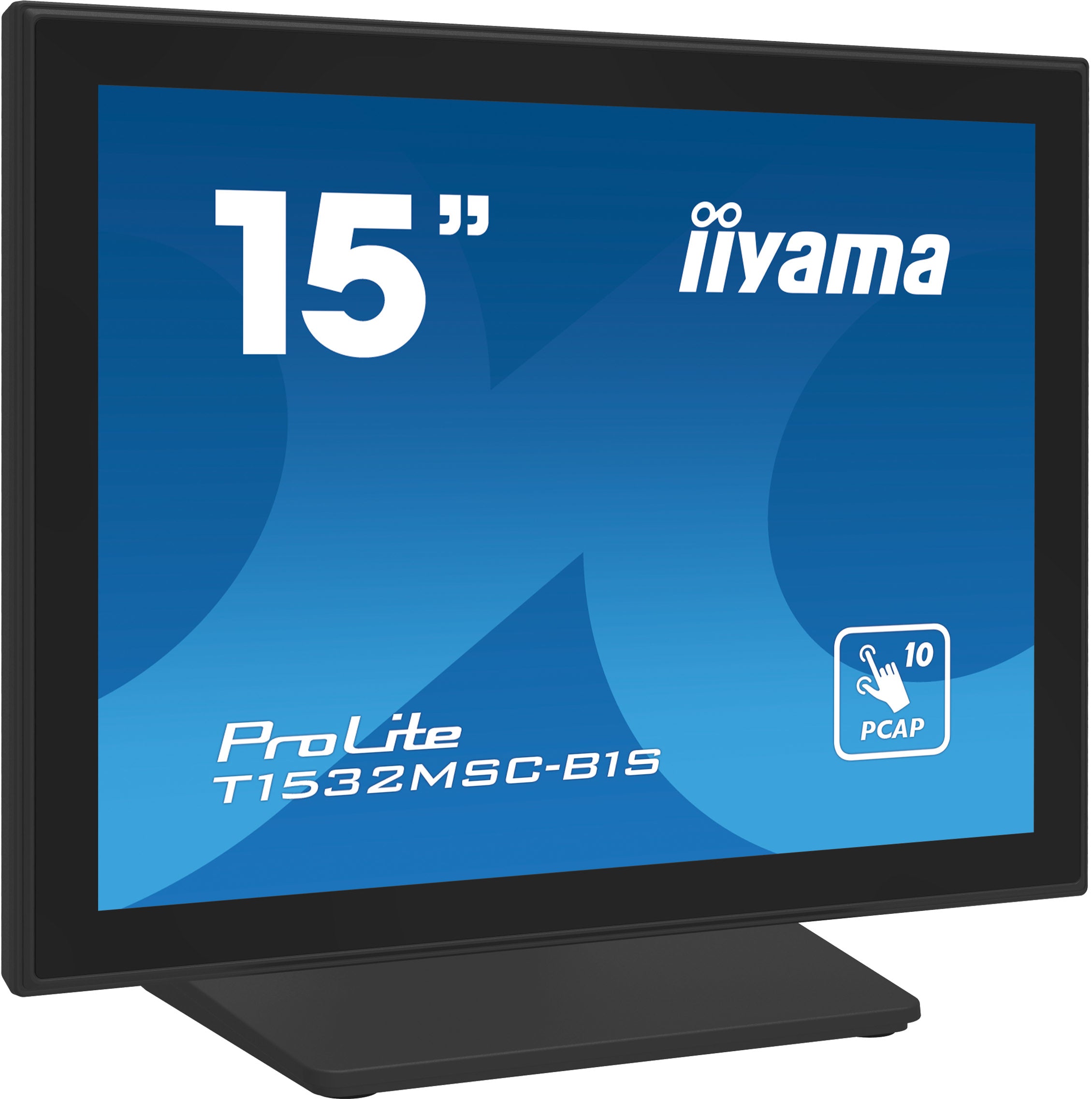  GA LCD Pekskärm Svart iiyama T1532MSC-B1S 4948570122097 Platta Pc-Skärmar ProLite  T1532MSC-B1S www.electricalstuff.se Elect
