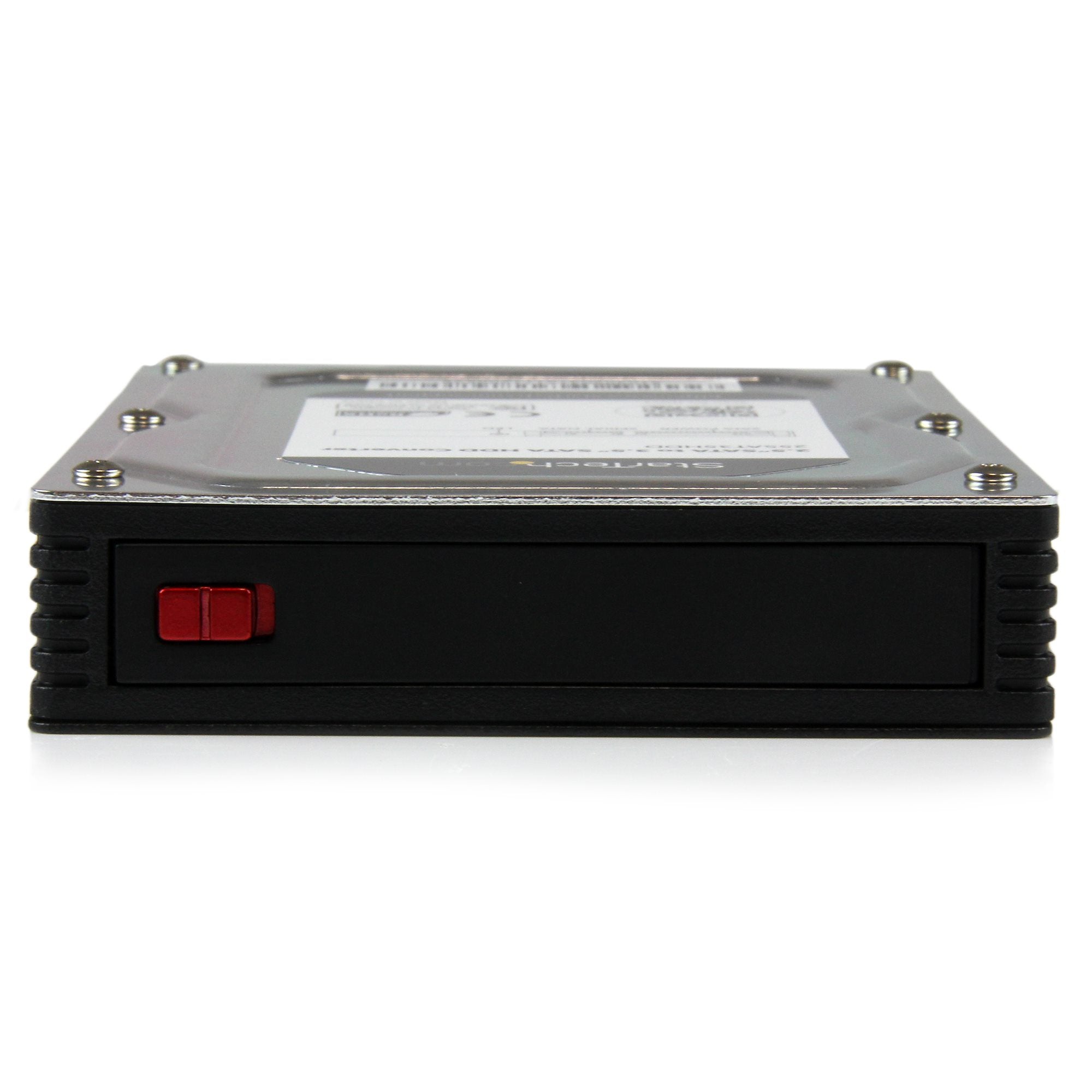  -adapterhölje i aluminium med SSD/HDD-höjd på upp till 12,5 mm Gör om en 2;5" SATA HDD/SSD-enhet till en 3;5" SATA-enhetwww.