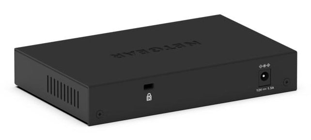     NETGEAR GS308E hanterad L2/L3 Gigabit Ethernet (10/100/1000) Strömförsörjning via Ethernet (PoE) stöd Svart NETGEAR GS308