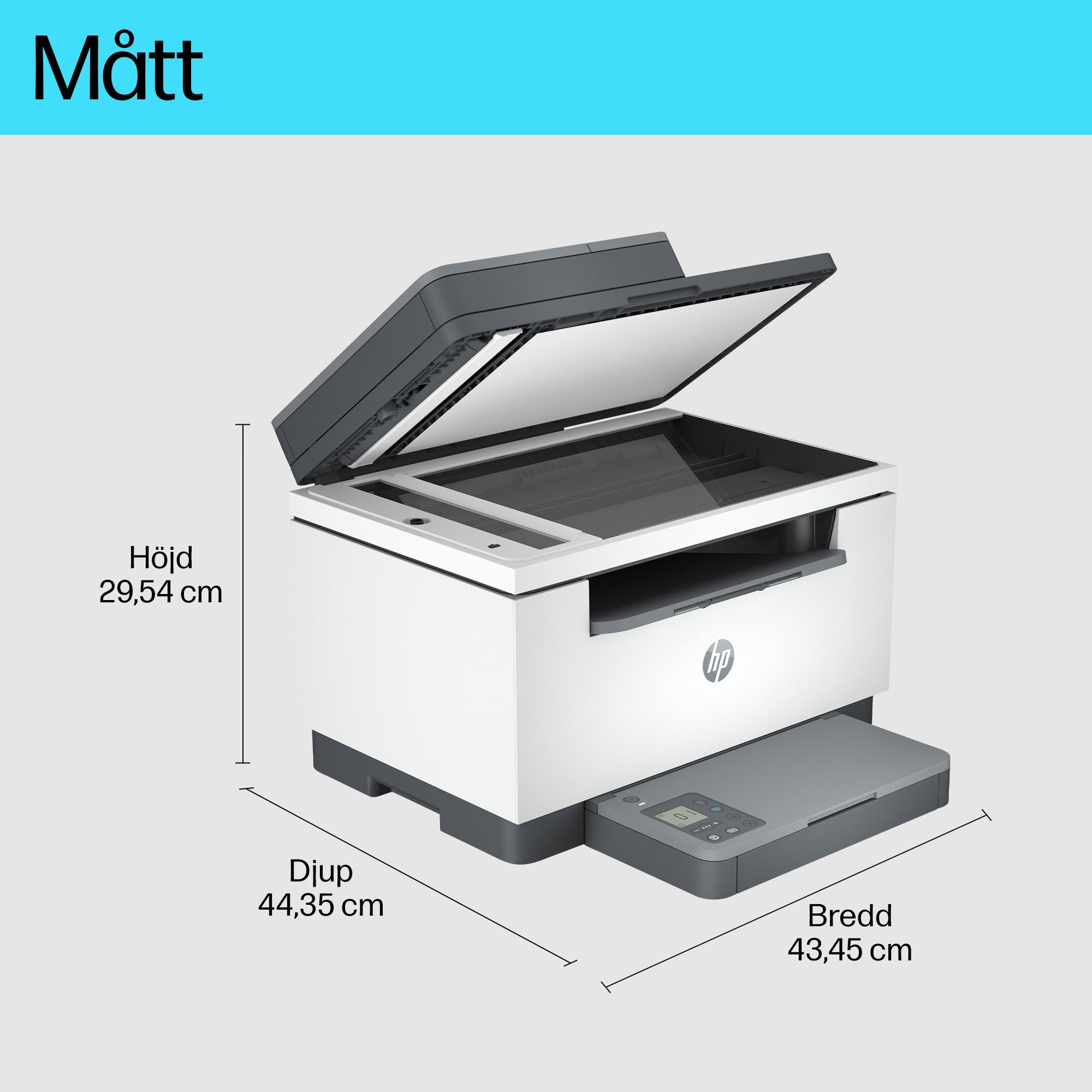  LaserJet MFP M234sdw skrivare www.electricalstuff.se ElectricalStuff.se   HP LaserJet MFP M234sdw skrivare HP 6GX01F 0194850