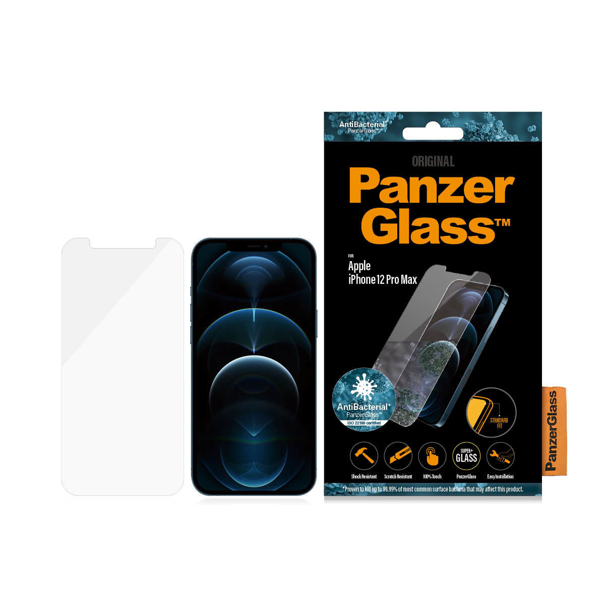  e ElectricalStuff.se   PanzerGlass 2709 skärm- och baksidesskydd till mobiltelefon Genomskinligt skärmskydd Apple 1 styck Pa