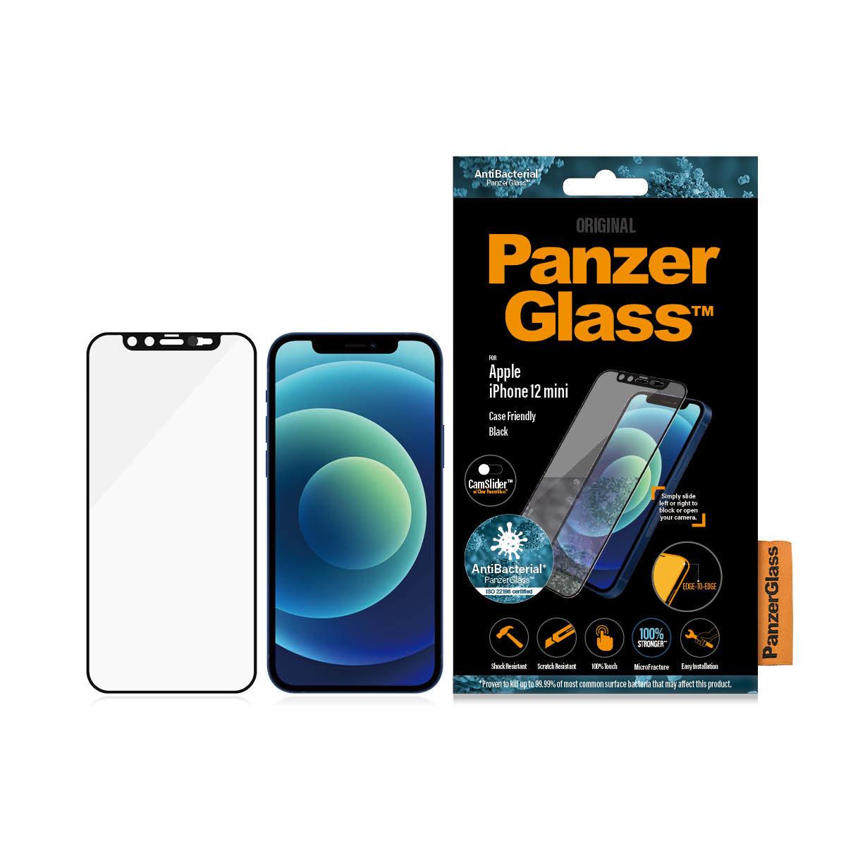  e ElectricalStuff.se   PanzerGlass 2713 skärm- och baksidesskydd till mobiltelefon Genomskinligt skärmskydd Apple 1 styck Pa