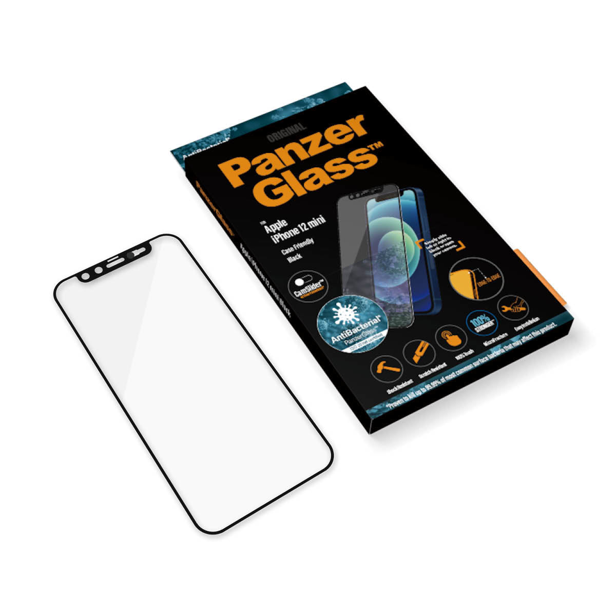   PanzerGlass 2713 skärm- och baksidesskydd till mobiltelefon Genomskinligt skärmskydd Apple 1 styck PanzerGlass 2713 5711724