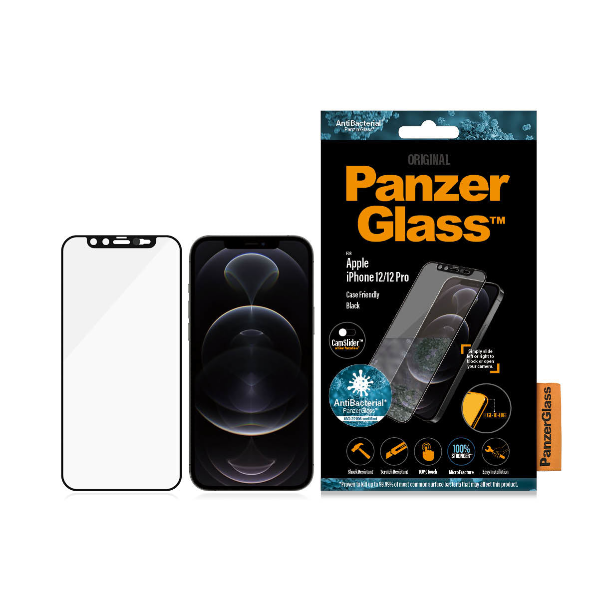  e ElectricalStuff.se   PanzerGlass 2714 skärm- och baksidesskydd till mobiltelefon Genomskinligt skärmskydd Apple 1 styck Pa
