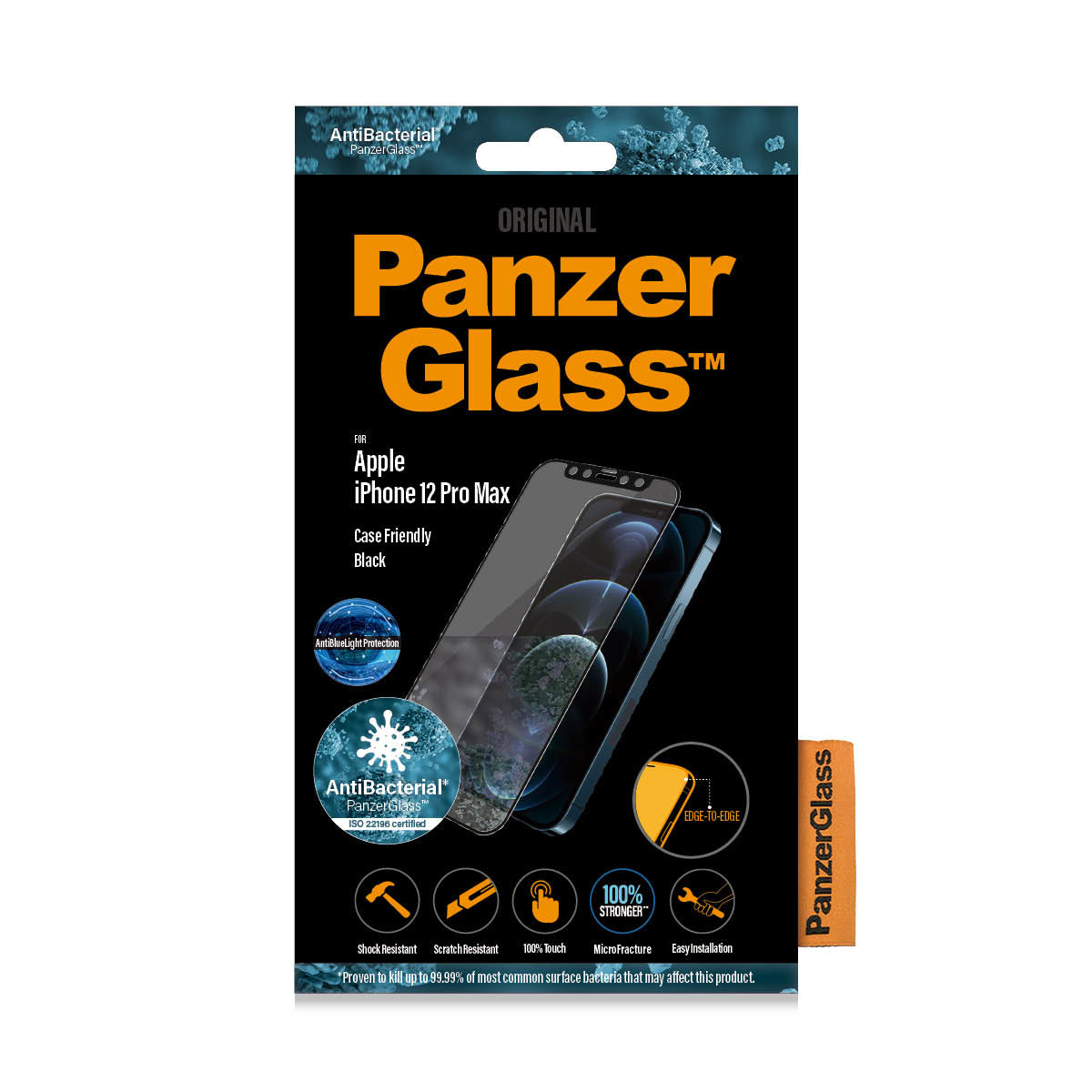  skydd Apple 1 styck PanzerGlass 2724 5711724027246 Skärm- och Baksidesskydd till Mobiltelefoner   2724 www.electricalstuff.s