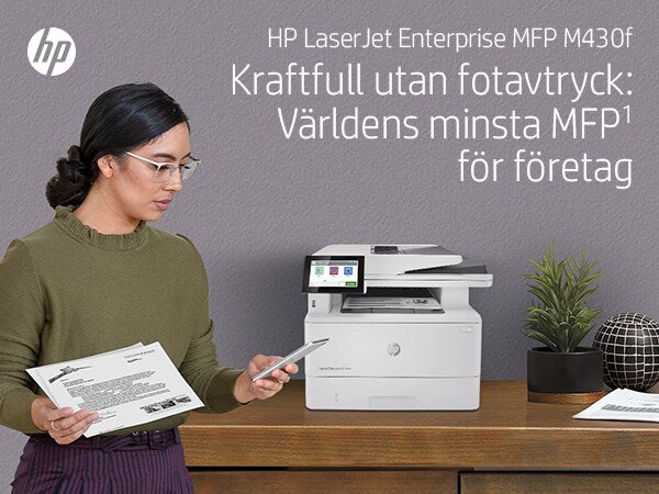  stuff.se ElectricalStuff.se   HP LaserJet Enterprise MFP M430f, Svartvit, Skrivare för Företag, Skriv ut, kopiera, skanna, f