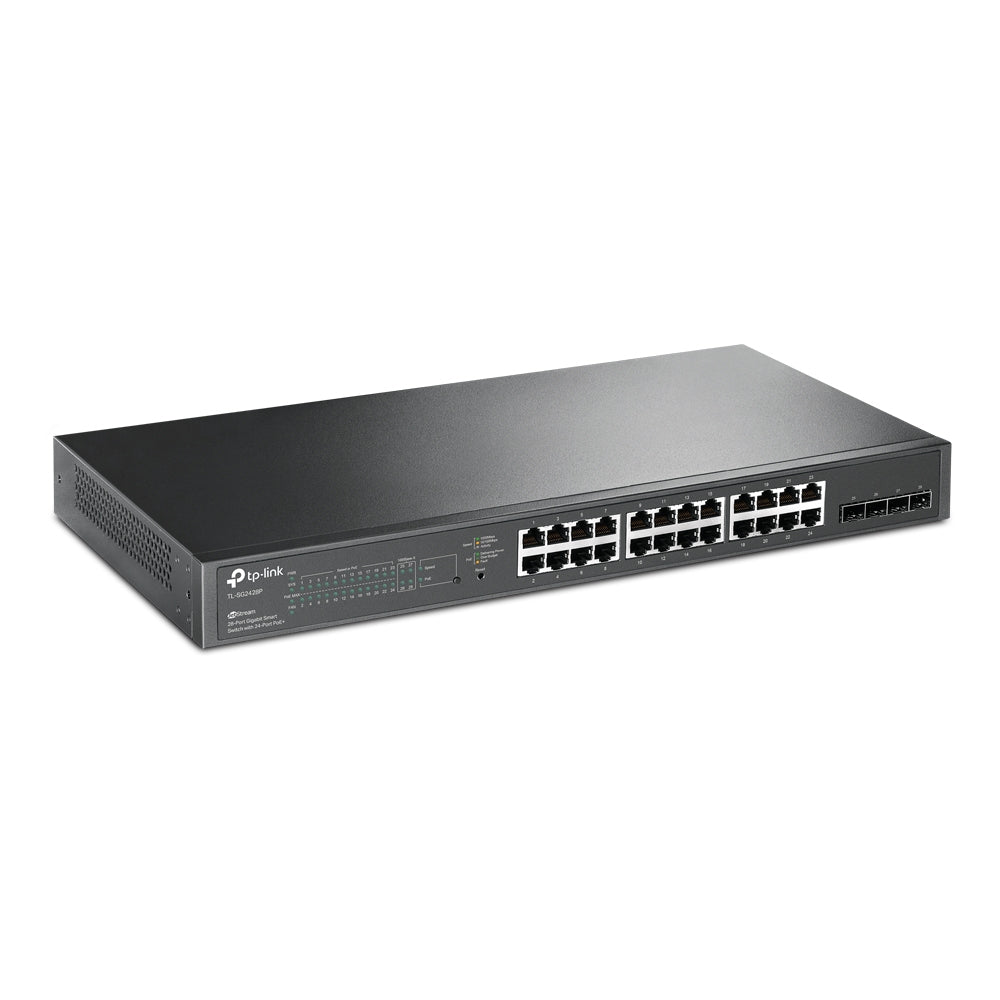  www.electricalstuff.se ElectricalStuff.se   TP-Link JetStream TL-SG2428P nätverksswitchar hanterad L2/L2+ Gigabit Ethernet (