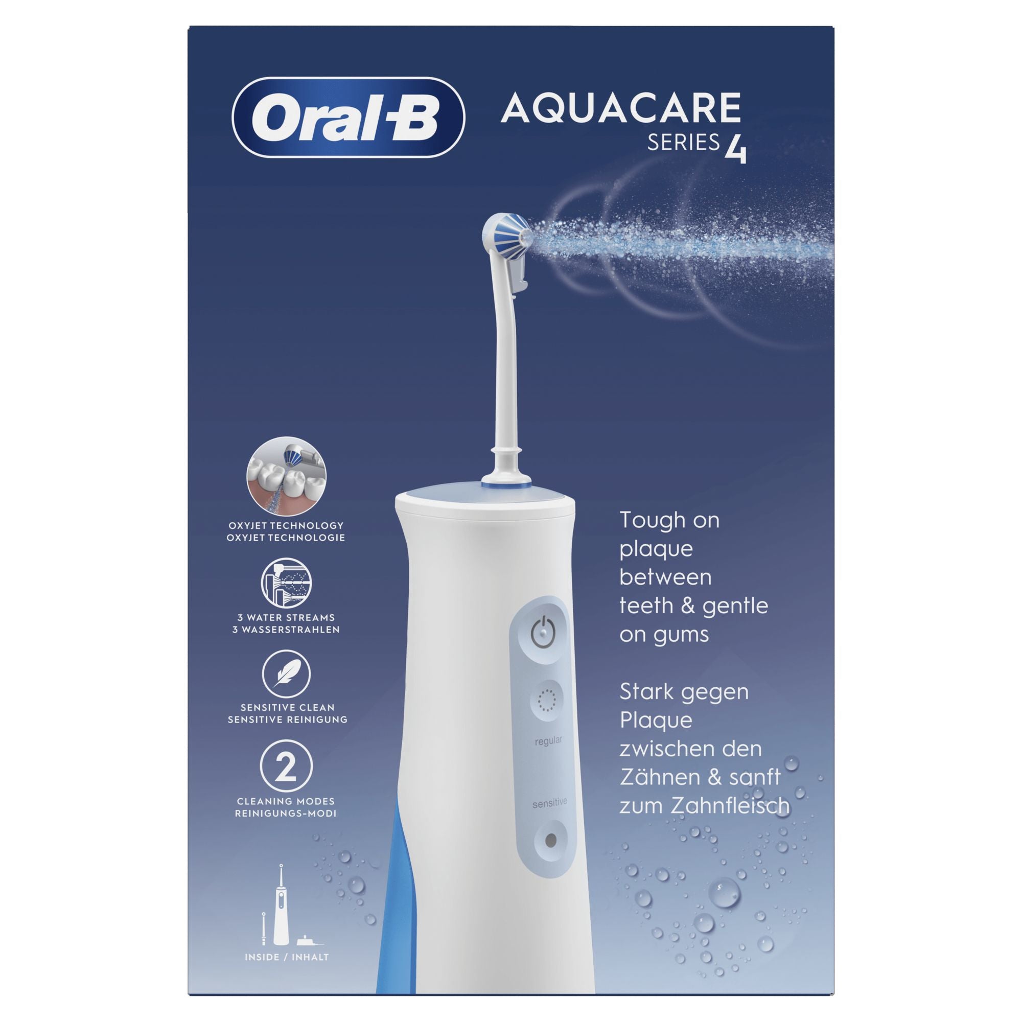  www.electricalstuff.se ElectricalStuff.se   Oral-B AquaCare 4 elektrisk tandtråd Oral-B 436409 4210201436409 Elektrisk Tandt