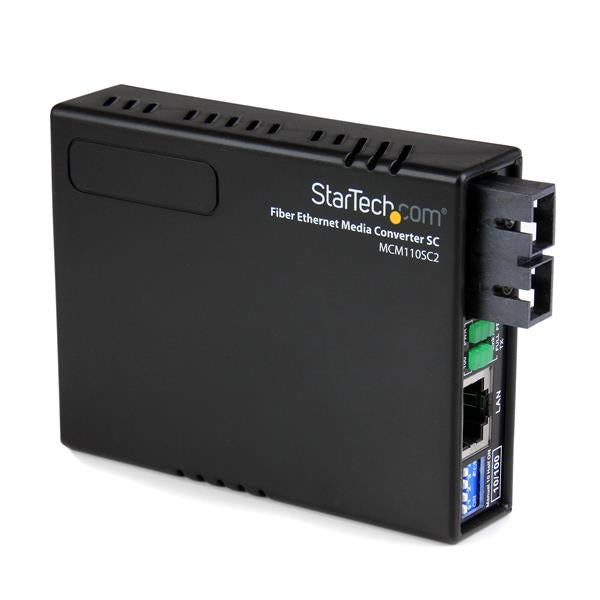  www.electricalstuff.se ElectricalStuff.se   StarTech.com MCM110SC2 mediakonverterare för nätverk 100 Mbit/s 1310 nm Flerläge