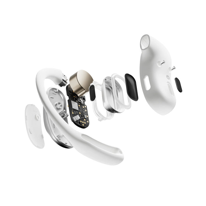  ctricalStuff.se   SHOKZ OpenFit Air, weiss Headset Trådlös Öronkrok Samtal/musik/sport/vardag Bluetooth Vit SHOKZ T511-ST-WT