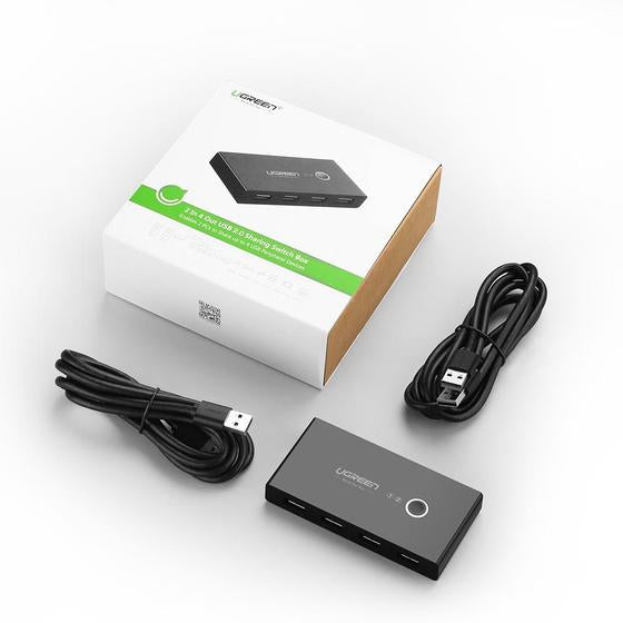  ittshubbar   30767 www.electricalstuff.se ElectricalStuff.se   Ugreen 30767 gränssnittshubbar USB 2.0 Svart Ugreen 30767 695