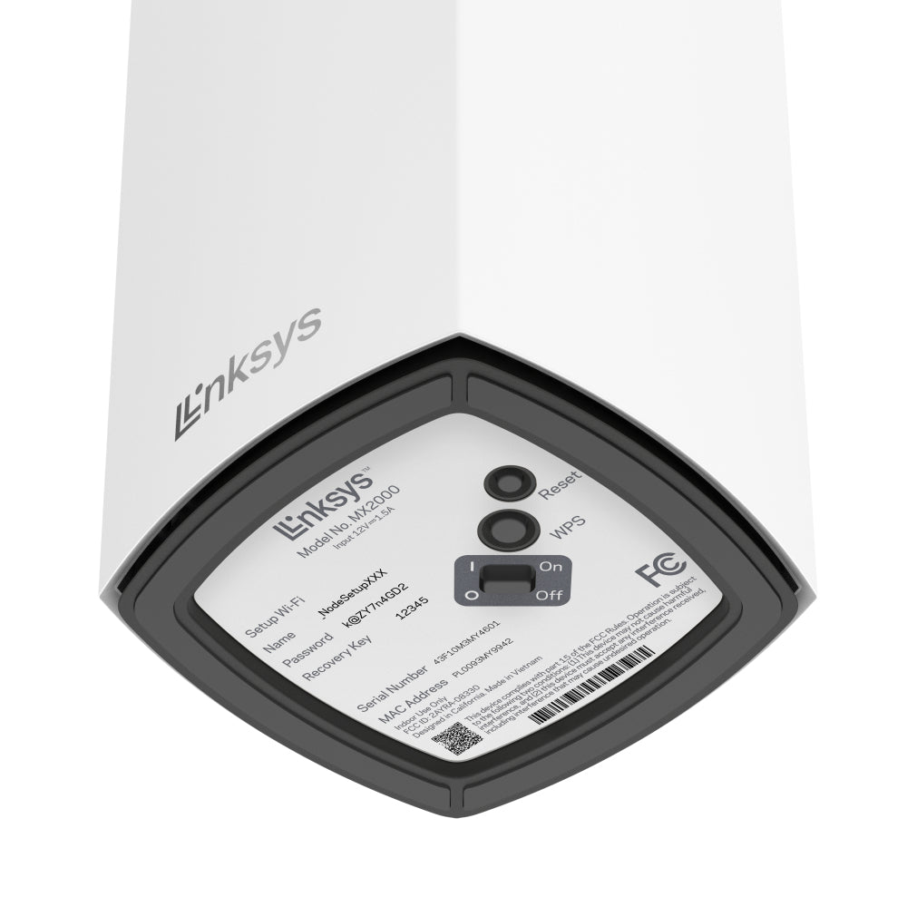  se   Linksys Atlas 6 Dual-band (2,4 GHz / 5 GHz) Wi-Fi 6 (802.11ax) Vit 3 Intern Linksys MX2002-KE 4260184673247|07458838300