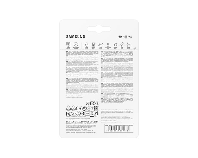  512 GB SDXC UHS-I Samsung MB-SY512SB/WW 8806094957433 Flashminne   MB-SY512SB/WW www.electricalstuff.se ElectricalStuff.se  