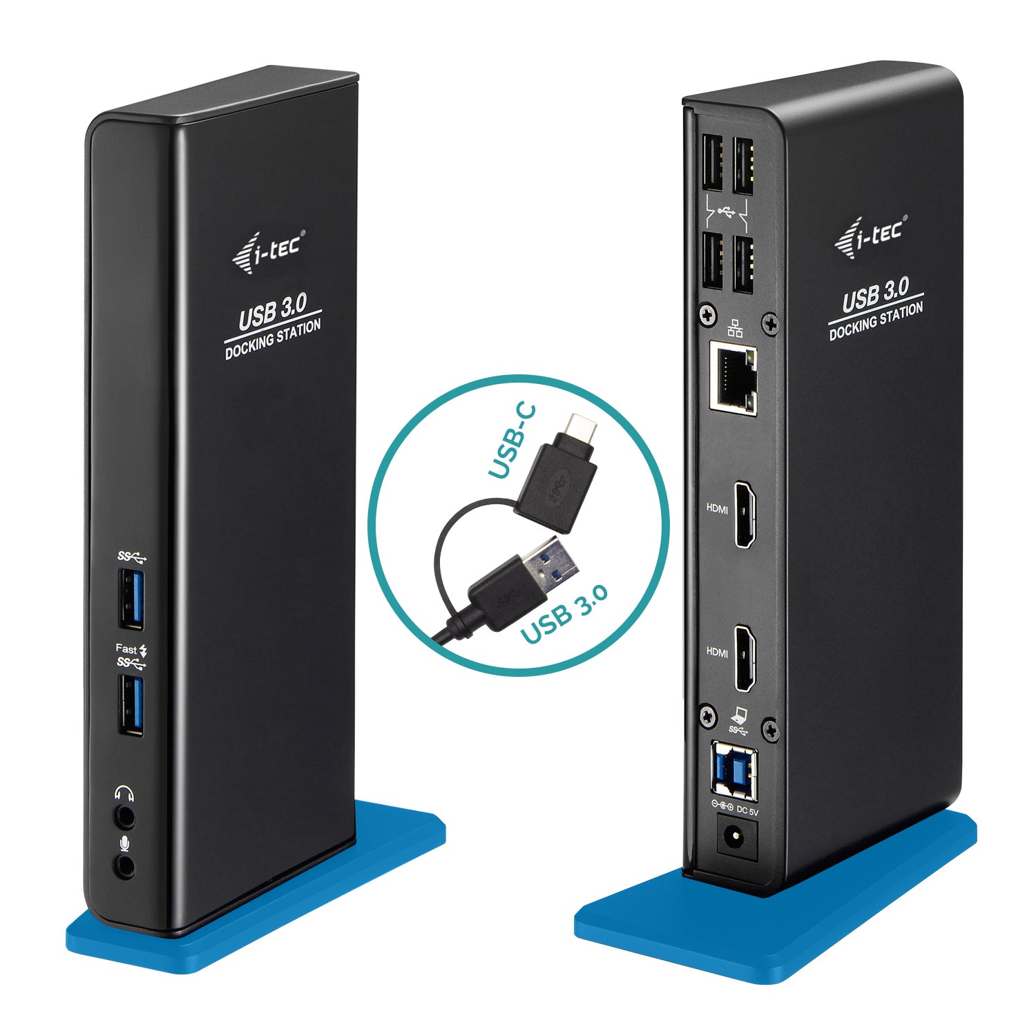  www.electricalstuff.se ElectricalStuff.se   i-tec U3DUALHDMIDOCK dockningsstationer för bärbara datorer Kabel USB 3.2 Gen 1 