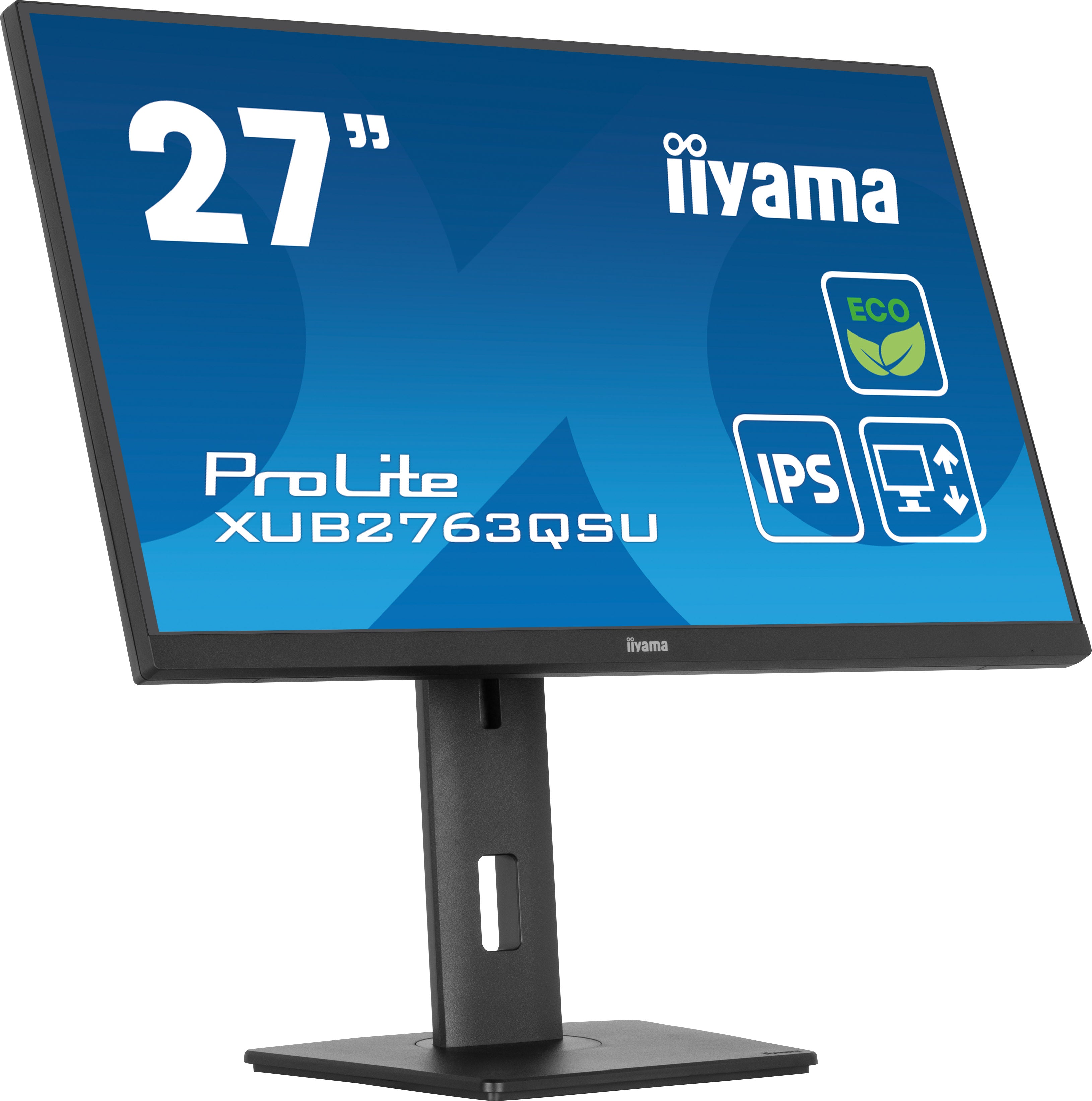   Full HD LED Svart iiyama XUB2763QSU-B1 4948570124282 Platta Pc-Skärmar ProLite  XUB2763QSU-B1 www.electricalstuff.se Electr