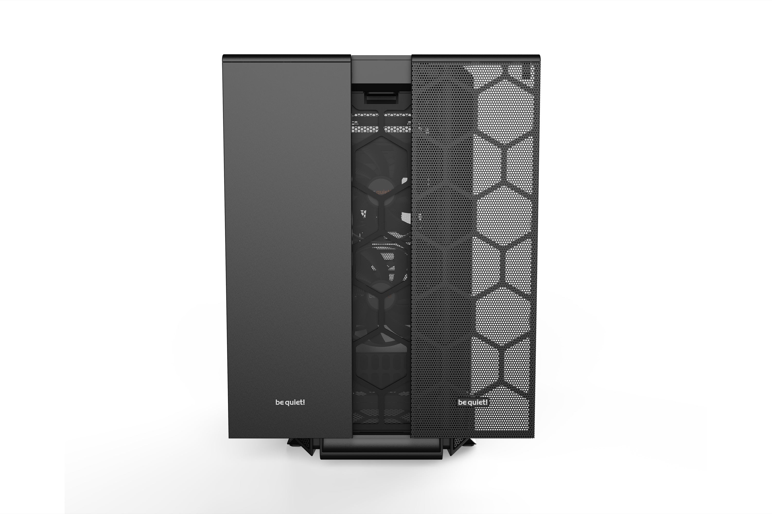  ow Black Midi Tower Svart be quiet! BGW39 4260052188385 Datorväskor   Silent Base 802 Window Black www.electricalstuff.se El