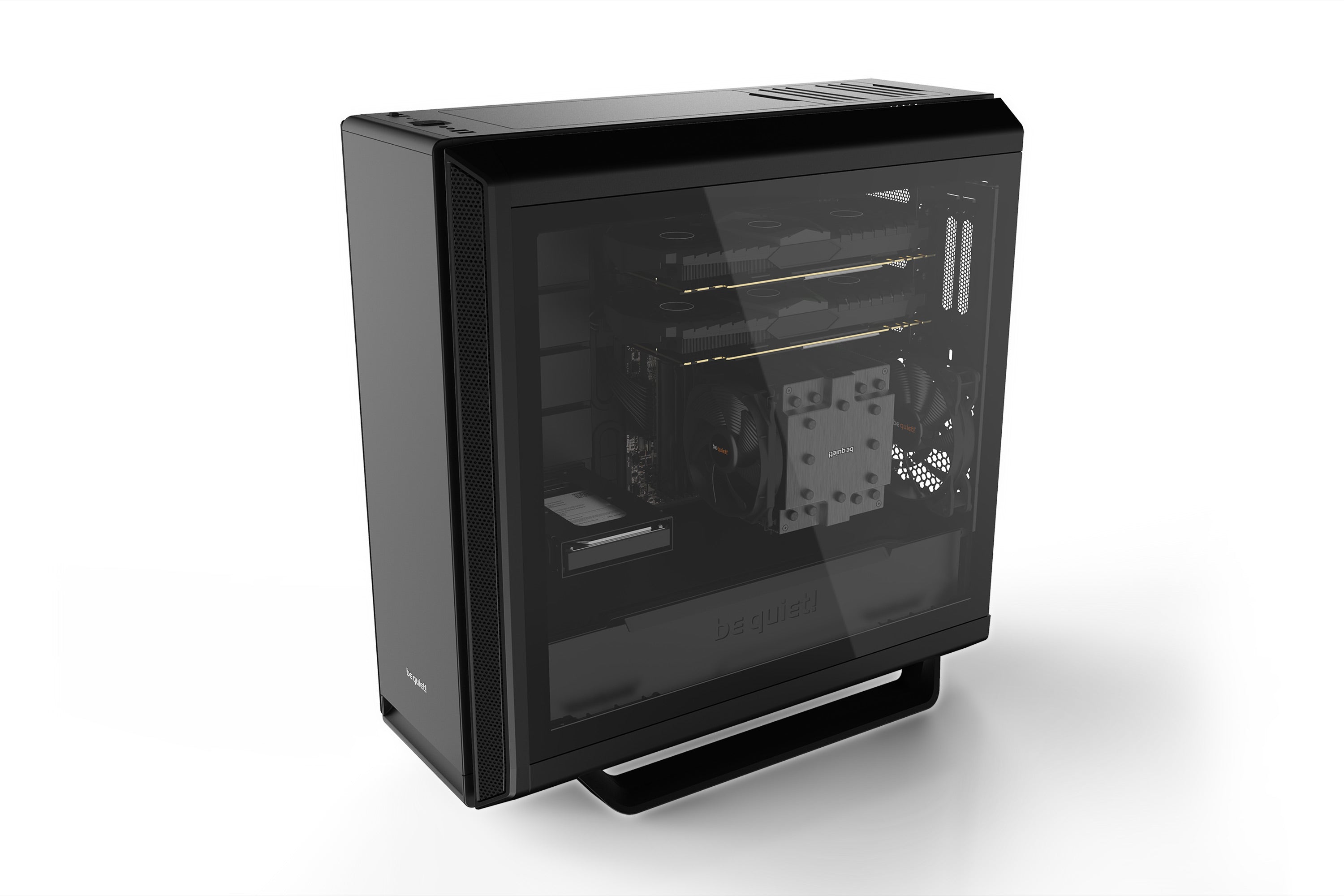  Black Midi Tower Svart be quiet! BGW39 4260052188385 Datorväskor   Silent Base 802 Window Black www.electricalstuff.se Elect