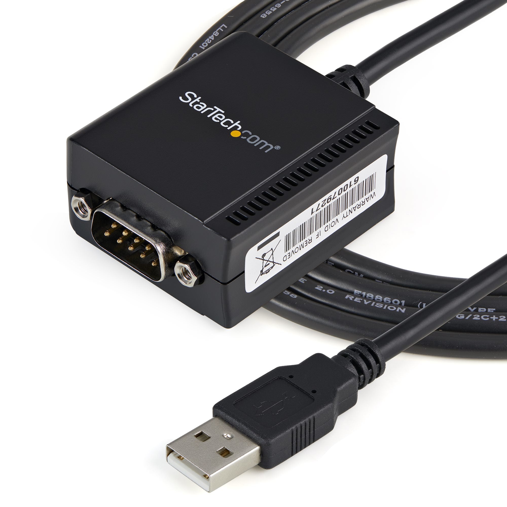  .com FTDI USB till seriell RS232-kabeladapter med 1 port och COM-retention StarTech.com ICUSB2321F 0065030843485|06503084348