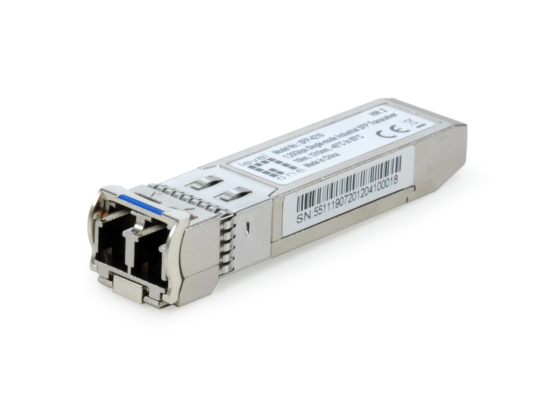  www.electricalstuff.se ElectricalStuff.se   LevelOne SFP-4210 transceiver-moduler för nätverk Fiberoptik 1250 Mbit/s 1310 nm