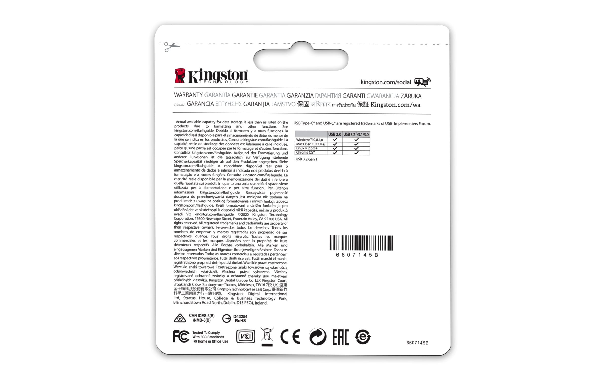  r microDuo 3C USB-sticka 64 GB USB Type-A / USB Type-C 3.2 Gen 1 (3.1 Gen 1) Lila, Rostfritt stål Kingston Technology DTDUO3