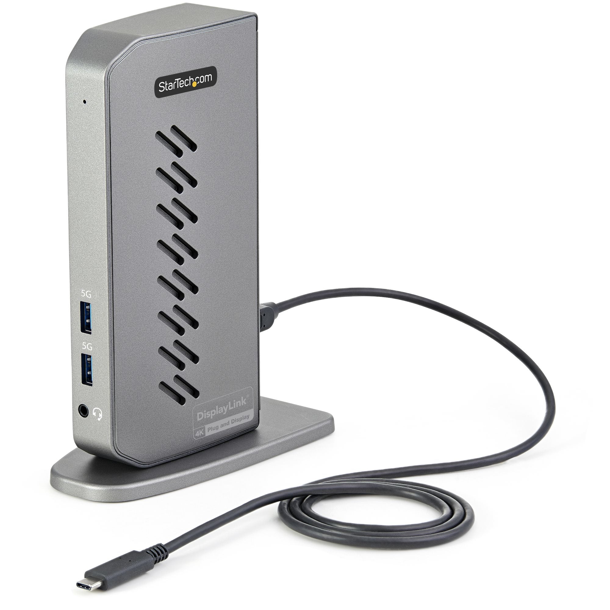  Port - 6x USB-A, GbE - USB 3.1 Gen 1 - Windows/Mac Universell hybrid-dockningsstation | USB Type-C och USB Type-A | Dubbla 4