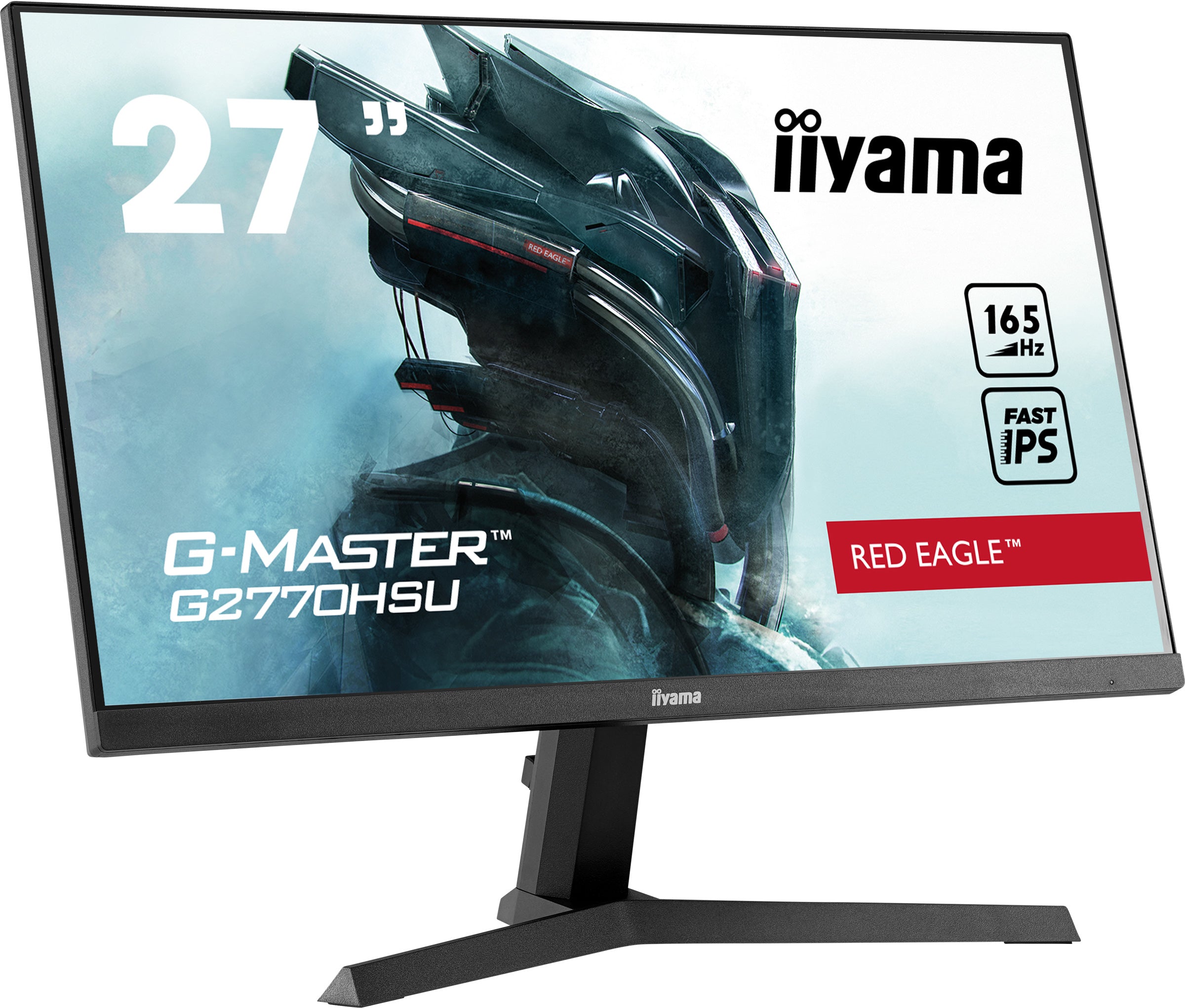  le LED display 68,6 cm (27") 1920 x 1080 pixlar Full HD Svart iiyama G2770HSU-B1 4948570117741 Platta Pc-Skärmar G-MASTER  R