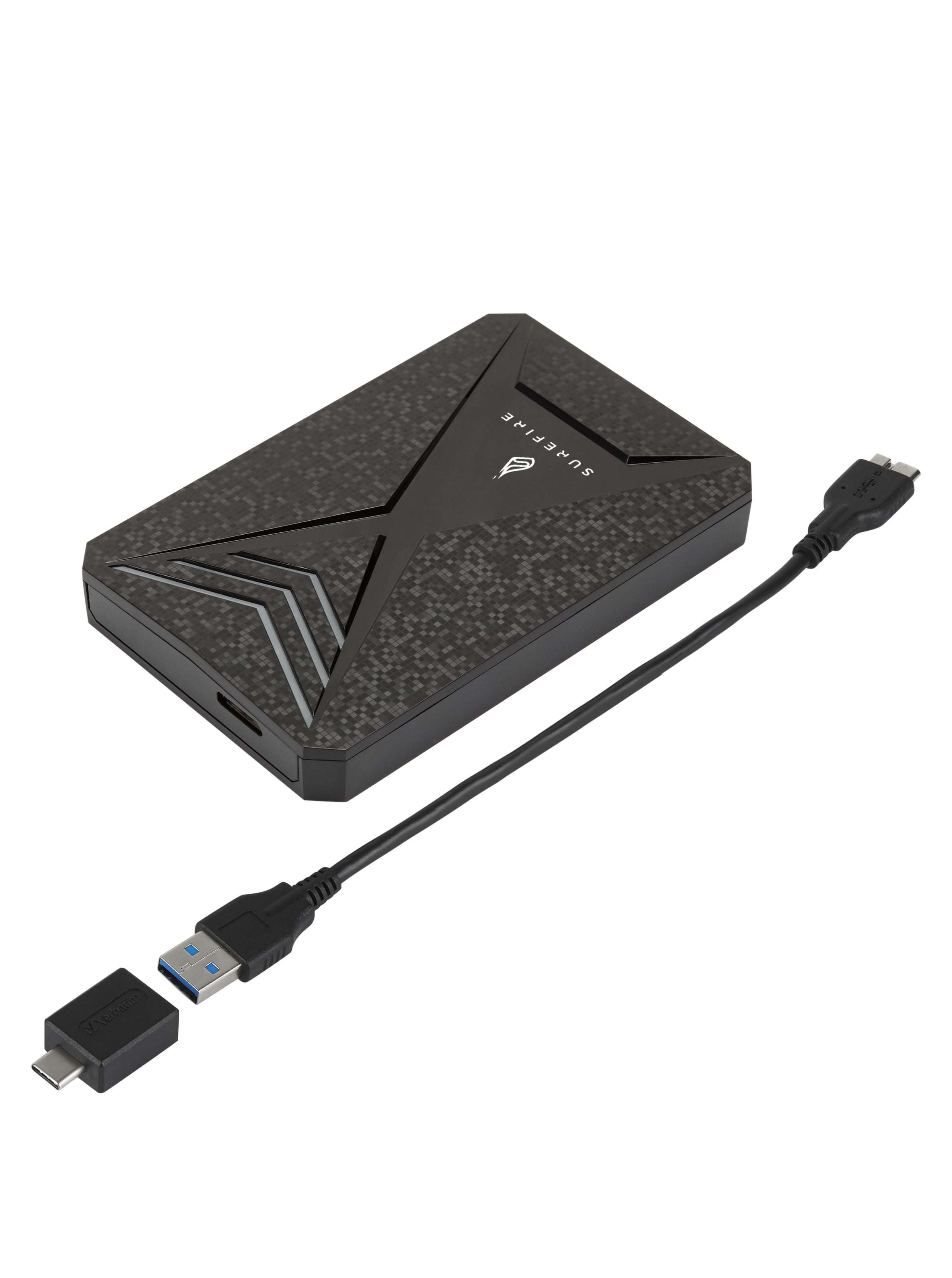  ctricalStuff.se   SureFire Gaming 1 TB Micro-USB B 3.2 Gen 1 (3.1 Gen 1) Svart, Grå SureFire 53684 0023942536840|02394253684