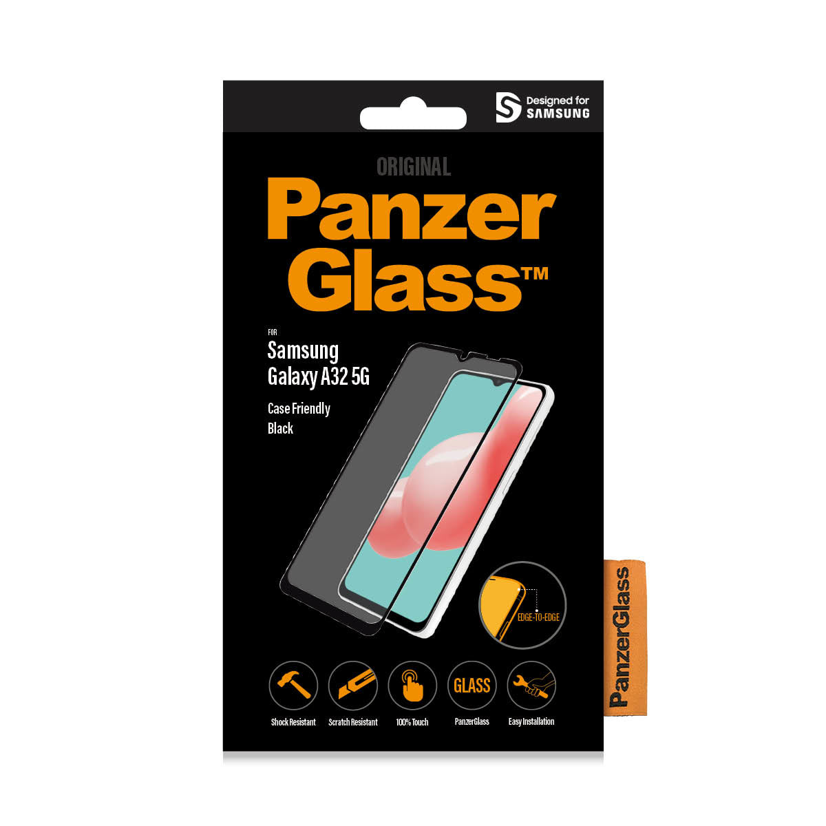  skydd Samsung 1 styck PanzerGlass 7252 5711724072529 Skärm- och Baksidesskydd till Mobiltelefoner   7252 www.electricalstuff