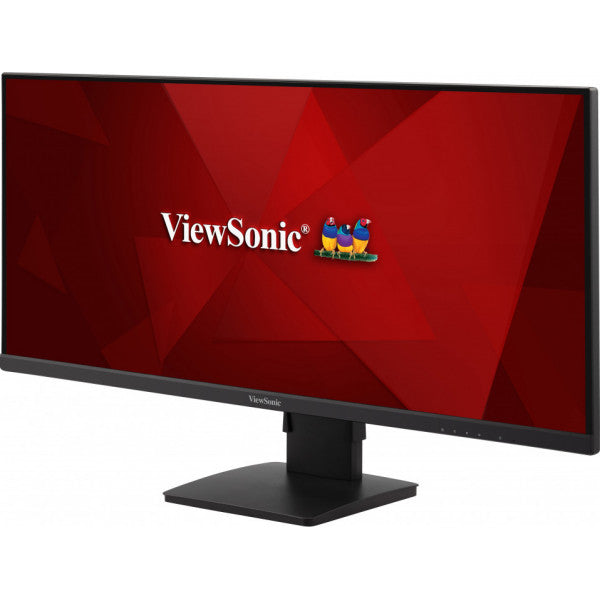   Viewsonic VA3456-mhdj platta pc-skärmar 86,4 cm (34") 3440 x 1440 pixlar UltraWide Quad HD LED Svart Viewsonic VA3456-MHDJ 