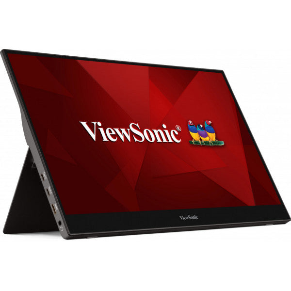  wsonic TD1655 platta pc-skärmar 39,6 cm (15.6") 1920 x 1080 pixlar Full HD LED Pekskärm Flera användare Svart, Silver Viewso