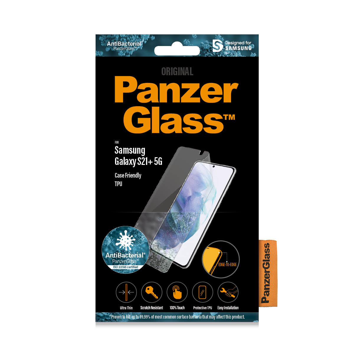  skydd Samsung 1 styck PanzerGlass 7260 5711724072604 Skärm- och Baksidesskydd till Mobiltelefoner   7260 www.electricalstuff