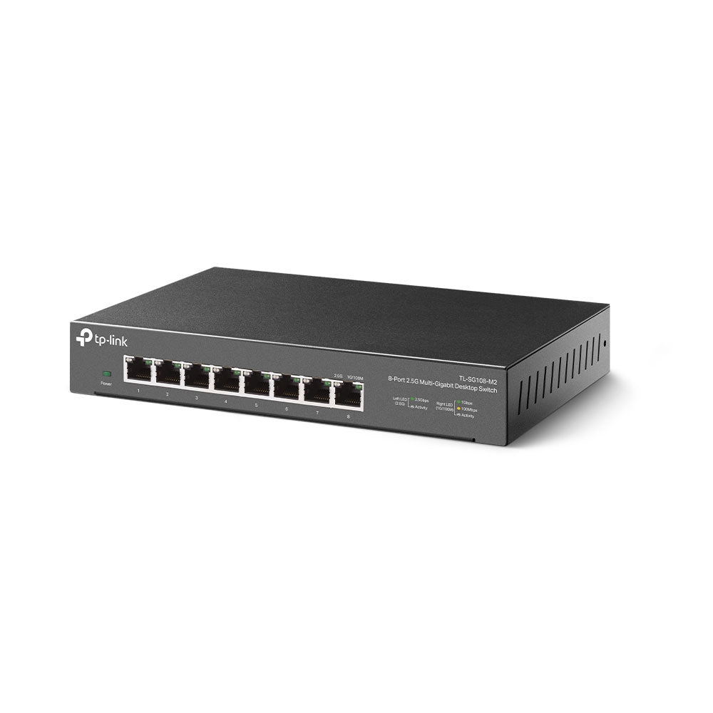  www.electricalstuff.se ElectricalStuff.se   TP-Link TL-SG108-M2 nätverksswitchar Ohanterad 2.5G Ethernet (100/1000/2500) Sva