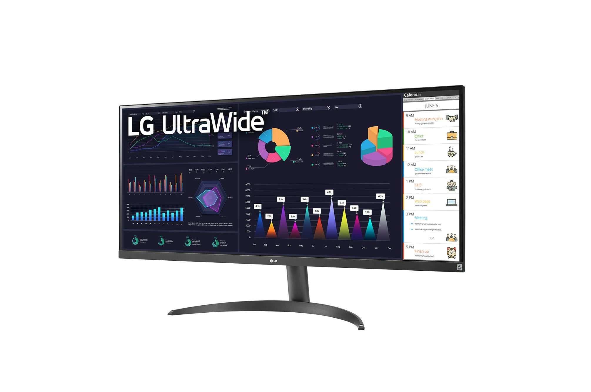  HD LED Svart LG 34WQ500-B  Platta Pc-Skärmar   34WQ500-B www.electricalstuff.se ElectricalStuff.se   LG 34WQ500-B platta pc-