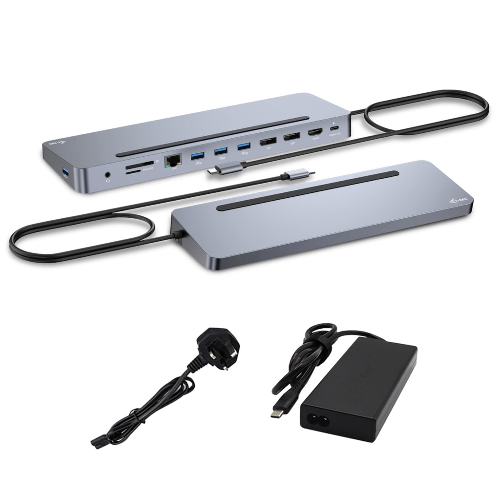  www.electricalstuff.se ElectricalStuff.se   i-tec C31FLAT2PDPRO100W dockningsstationer för bärbara datorer Kabel USB 3.2 Gen