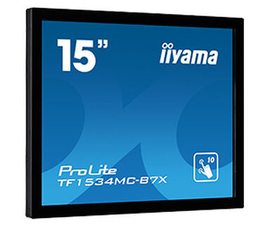  www.electricalstuff.se ElectricalStuff.se   iiyama TF1534MC-B7X POS-skärm 38,1 cm (15") 1024 x 768 pixlar XGA Pekskärm iiyam