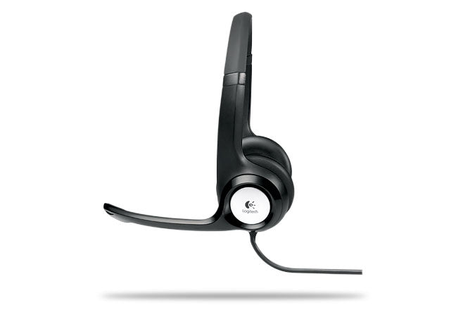  ort Headset Kabel Samtal/musik Svart Logitech 981-000015 5099206005679 Hörlurar och Headsets   ClearChat Comfort www.electri