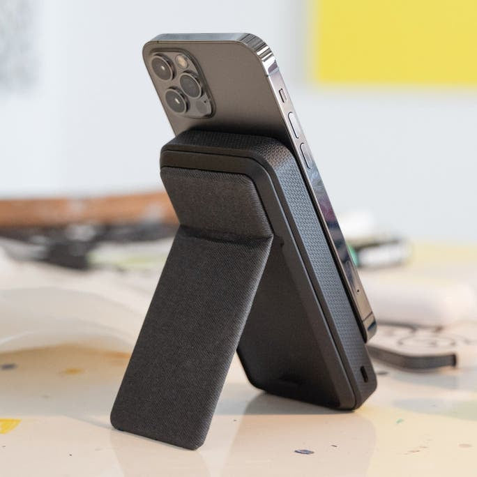  lStuff.se   mophie Snap + powerstation stand Litium-Ion (Li-Ion) 10000 mAh Trådlös laddning Svart mophie 401107914 084005614